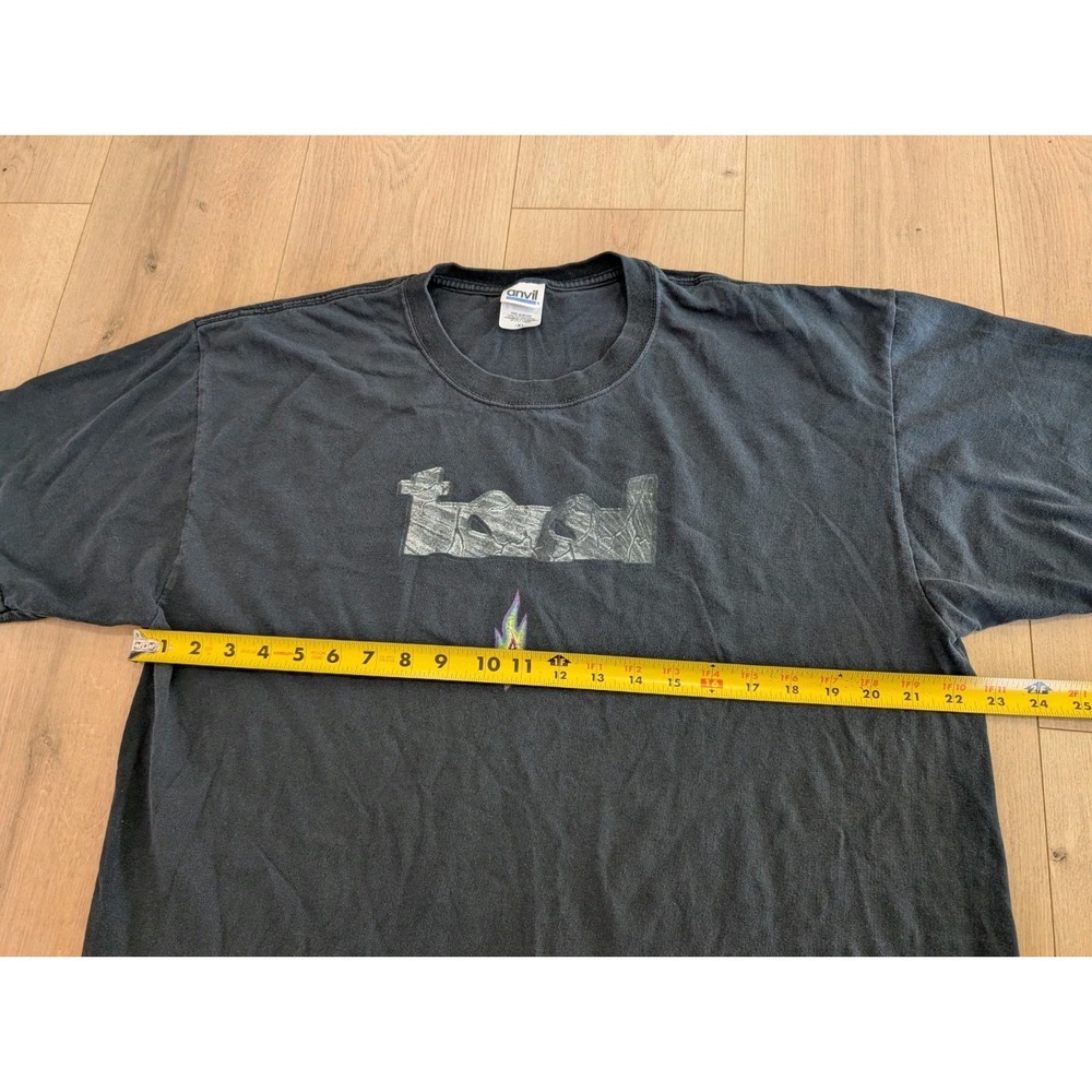 Vintage Rare Y2k 2002 Tool Lateralus Flame Eye Alex Grey Band T-shirt Size XL - Picture 5 of 8